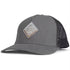 Salty Crew Mens Faded Retro Trucker - Charcoal