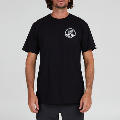 Salty Crew Mens Lateral Line Standard S/S Tee - Black