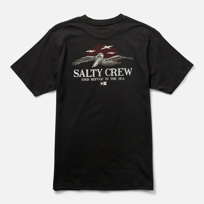 Salty Crew Mens Soarin Premium S/S Tee - Black