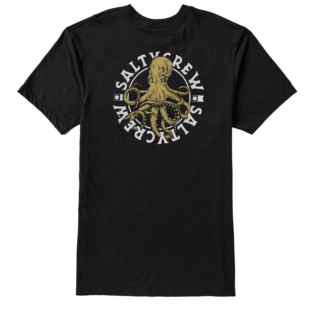 Salty Crew Mens Tentacles S/S Tee - Black