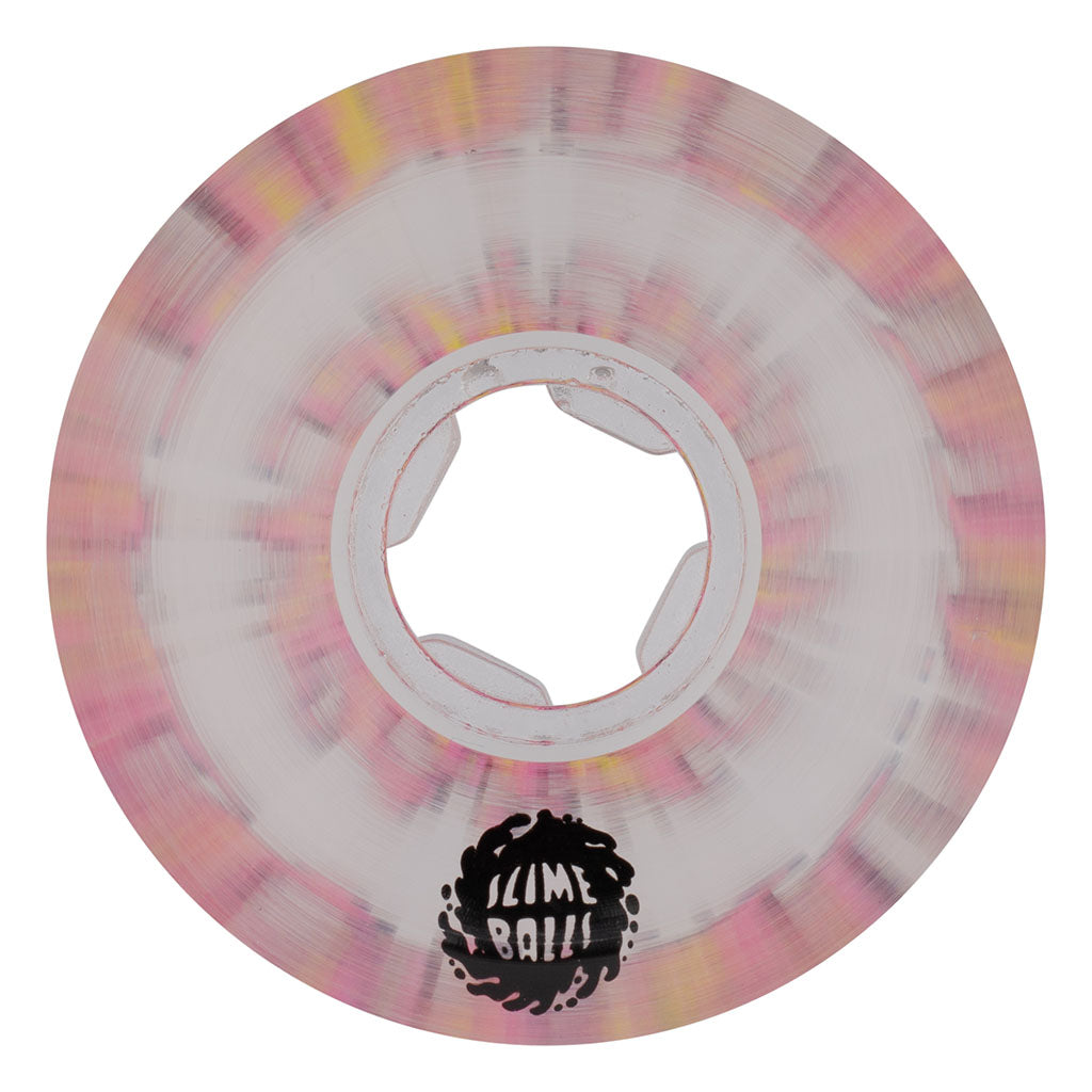 Slime Balls Wheels 54mm Mirror Vomits Clear 99a - Black