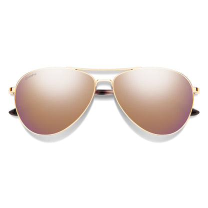 Smith Optics Langley 2 | Rose Gold/ChromaPop Polarized Rose Gold Mirror