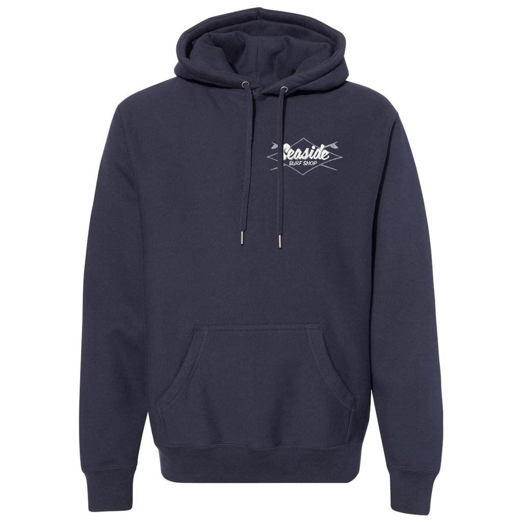 Seaside Surf Stars &amp; Stripes Hooded Pullover - Navy