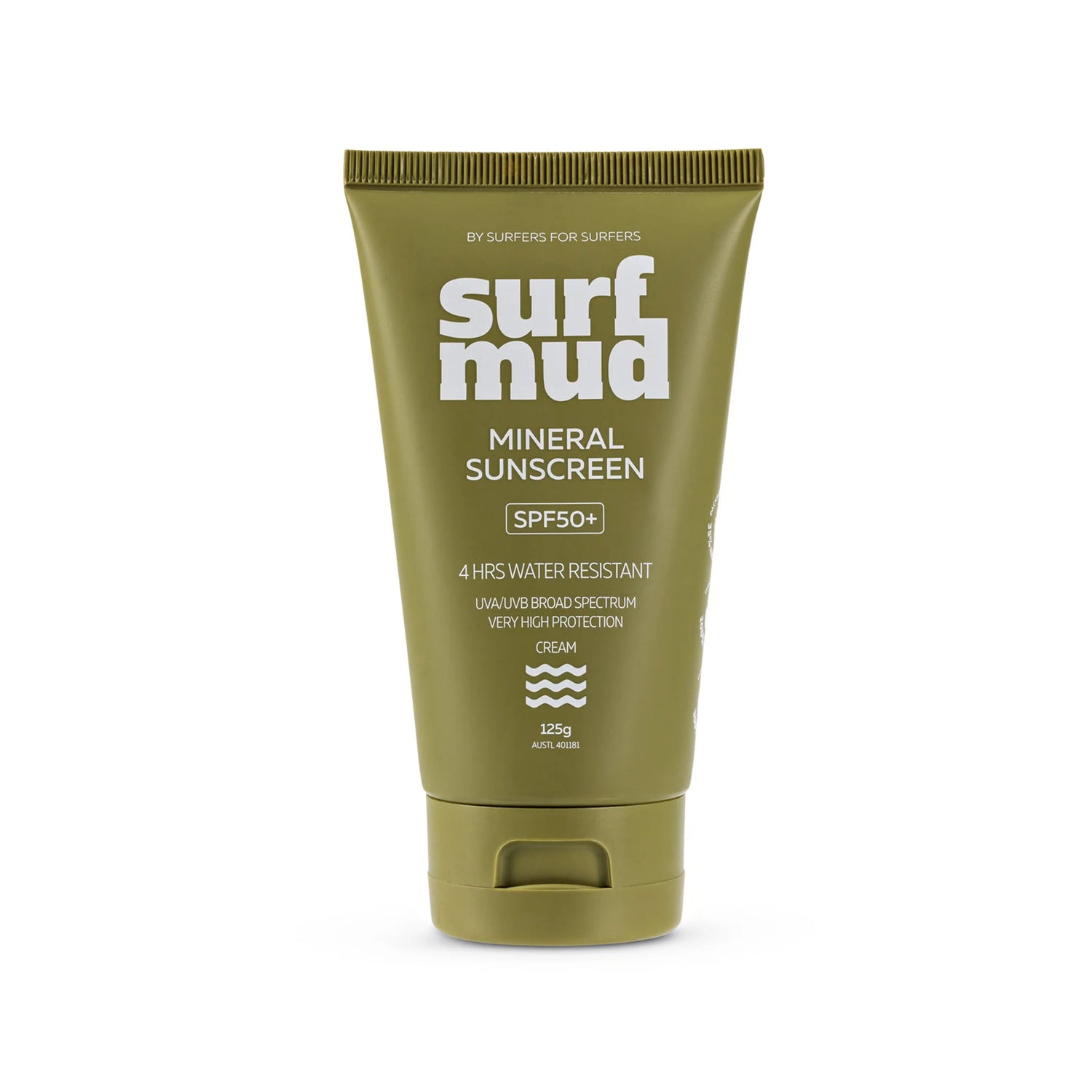 Surfmud Australia - Mineral Sunscreen SPF50 Sunscreen - 125g