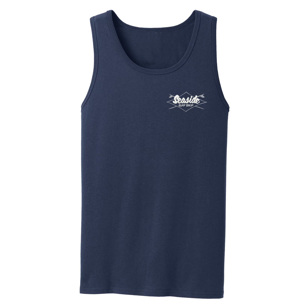 Seaside Surf Stars &amp; Stripes Tank Top - Navy