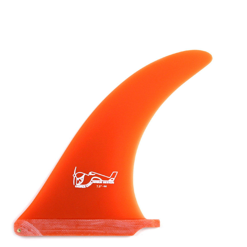 True Ames 7&quot; Greenough 4A - Orange
