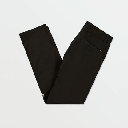 Volcom Mens Frickin Modern Stretch Pant - Black