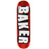 Baker Skateboards Brand Logo 8.3875" Deck - Red/White