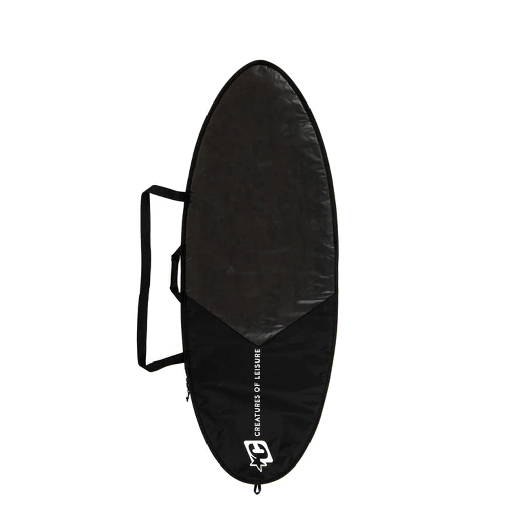 Creatures of Leisure 58&quot; Icon Skimboard Bag - Black/Silver