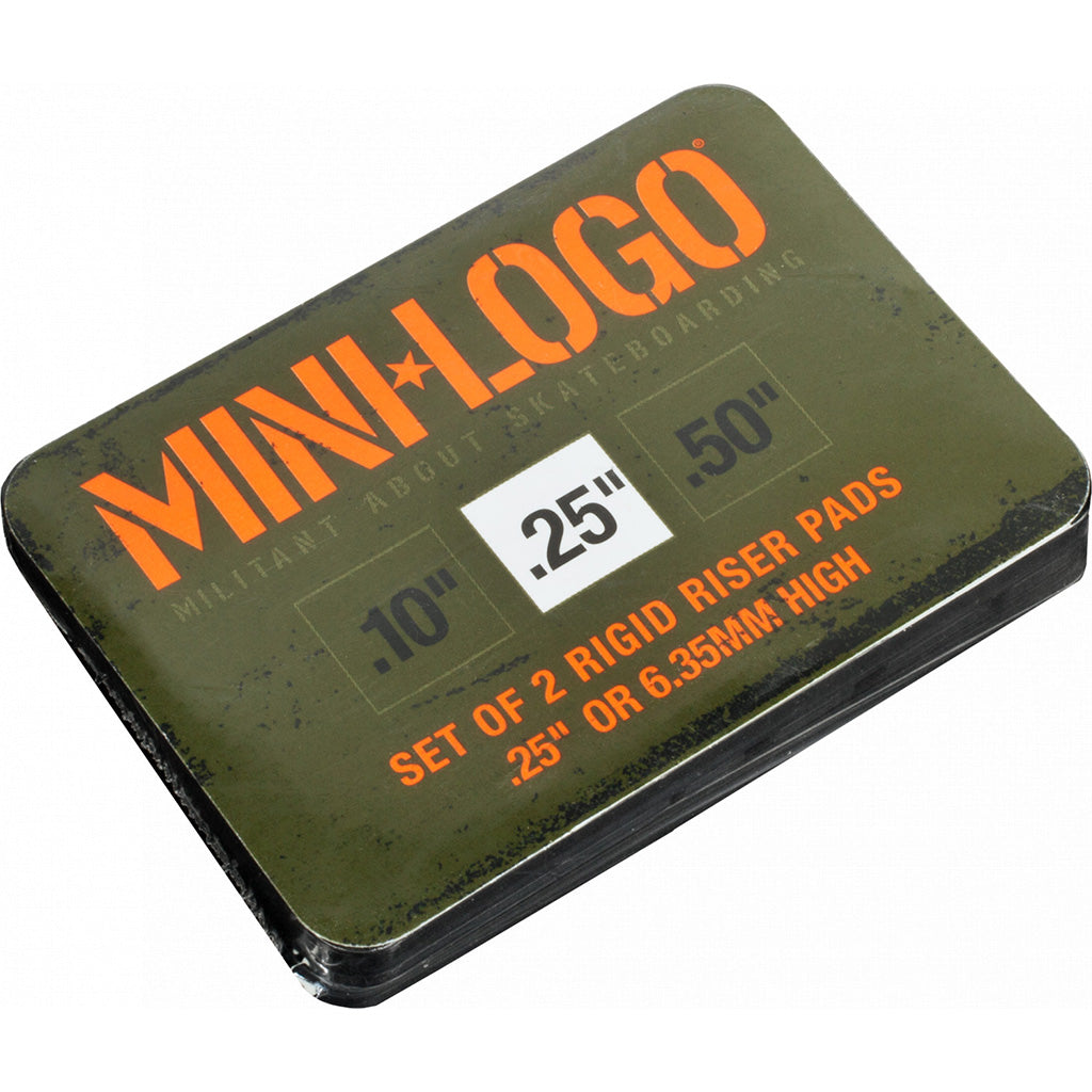 Mini Logo Rigid Riser Pad - .25&quot; 2 Piece