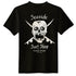 Seaside Surf Shop Mens Skull Tee - Black