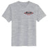 Seaside Surf Shop Mens Vintage Logo Tee - Light Steel