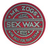 Sex Wax Classic Logo Stickers - 10" Metallic Red