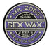 Sex Wax Classic Logo Stickers - 10" Purple
