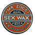 Sex Wax Classic Logo Stickers - 3" Orange