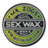 Sex Wax Classic Logo Stickers - 7" Green Fade