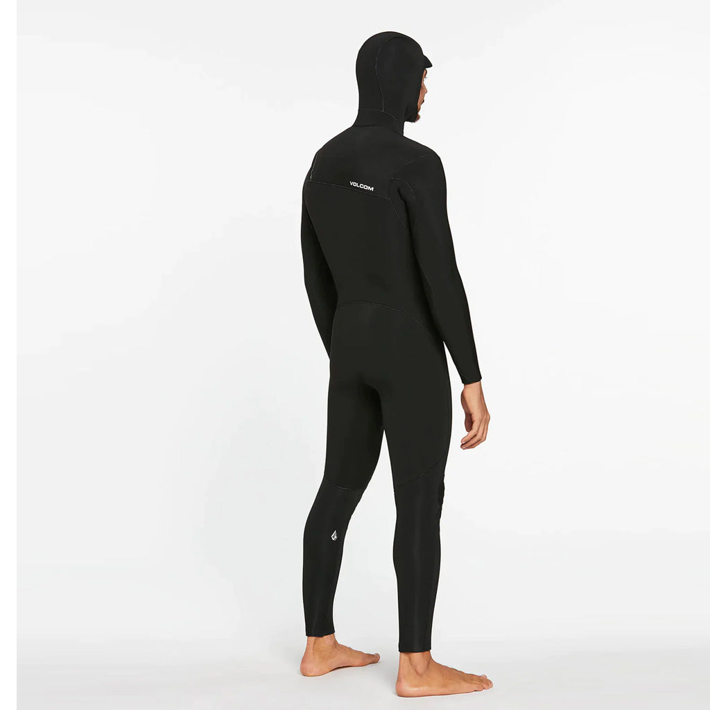 Volcom Modulator 4/3mm Hooded Chest Zip Wetsuit - Black FA23