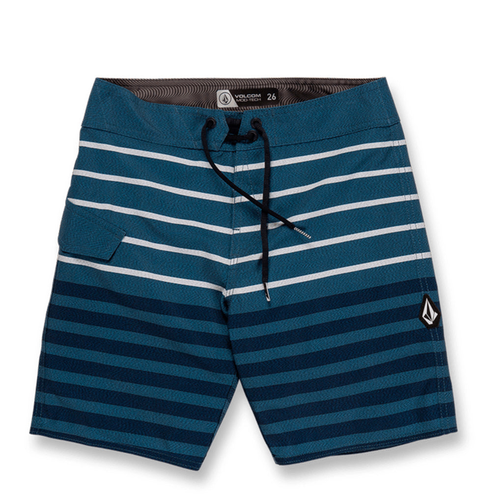 Volcom Quarta Static Mod Boys Boardshort - Aged Indigo